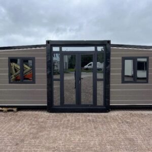 XXL Tiny House / Luxus-Chalet, faltbar – 40 Fuß / 12 Meter – Bild 1