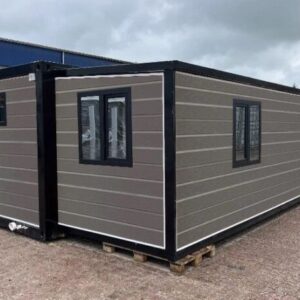 XXL Tiny House / Luxus-Chalet, faltbar – 40 Fuß / 12 Meter – Bild 4