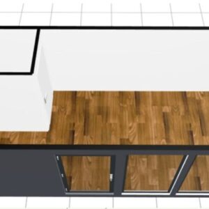 Gewerbemodul 18 m² mit Sanitärbereich – Bild 3