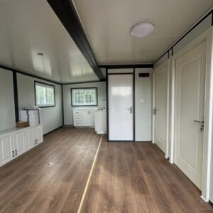 Mobiles Minihaus mit zwei Schlafzimmern und Küche – Modell Deluxe Stahlworks – Bild 8