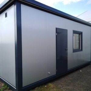 18 m² Bürocontainer mit Sanitärbereich – optimaler Komfort und hervorragende Isolierung – Bild 1
