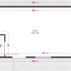 18 m² Bürocontainer mit Sanitärbereich – optimaler Komfort und hervorragende Isolierung – Bild 7