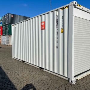 20-Fuß High Cube Container mit Rolltoren – Bild 1
