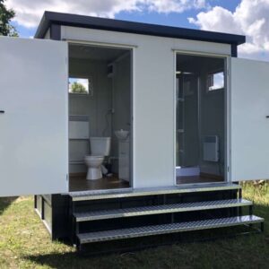 SANITÄRCONTAINER – WC + DUSCHE + WASSERTANK – Bild 13