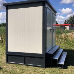 SANITÄRCONTAINER – WC + DUSCHE + WASSERTANK – Bild 9