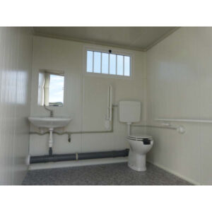 Sanitärmodul PMR mit WC und Dusche – Barrierefrei – Bild 9