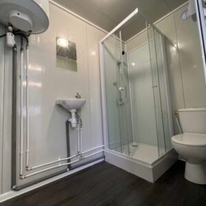 14 m² Fertigmodul mit Sanitärbereich – Bild 3