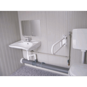 Sanitärmodul PMR mit WC und Dusche – Barrierefrei – Bild 8