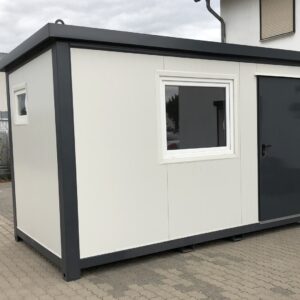 Bürocontainer 4 × 2,20 m mit Sanitärbereich – Bild 15