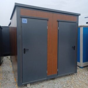 DOPPELTER SANITÄRCONTAINER MIT 2 KABINEN – WC UND DUSCHE – Bild 2