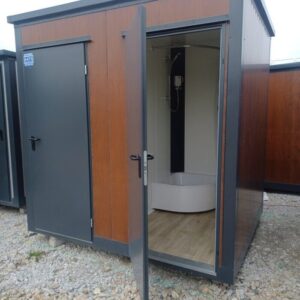 DOPPELTER SANITÄRCONTAINER MIT 2 KABINEN – WC UND DUSCHE – Bild 7