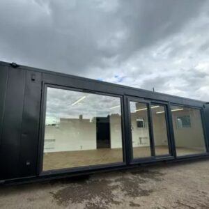 40-Fuß Modulcontainer – Büro / Aufenthaltsraum mit Erkerfenstern – Bild 6