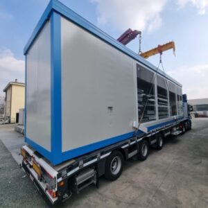 Monoblock-Container für Verkaufsbüro – 12 × 2,5 m – Bild 9