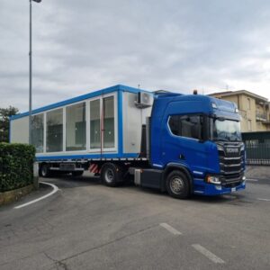 Monoblock-Container für Verkaufsbüro – 12 × 2,5 m – Bild 6