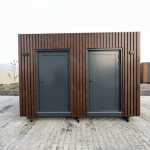 Sanitärmodul mit separater Dusche und WC – Bild 2